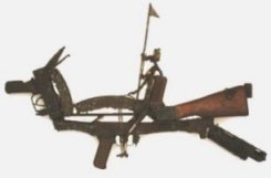 gun sculpture
